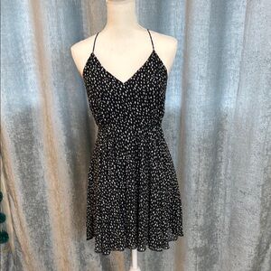 Black and White Polka Dot Dress
